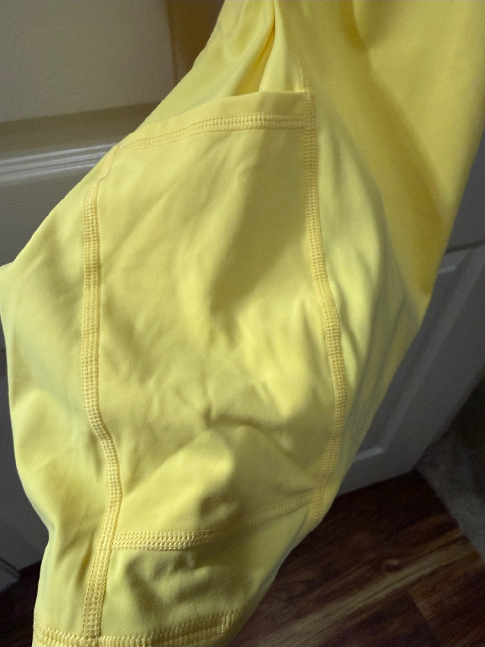 HALARA Yellow Mini Dress with Double Straps - Picture 8 of 8